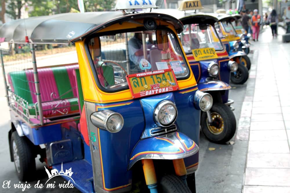 Rickshaws tailandeses