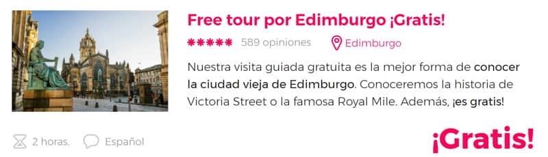 Free tour por Edimburgo