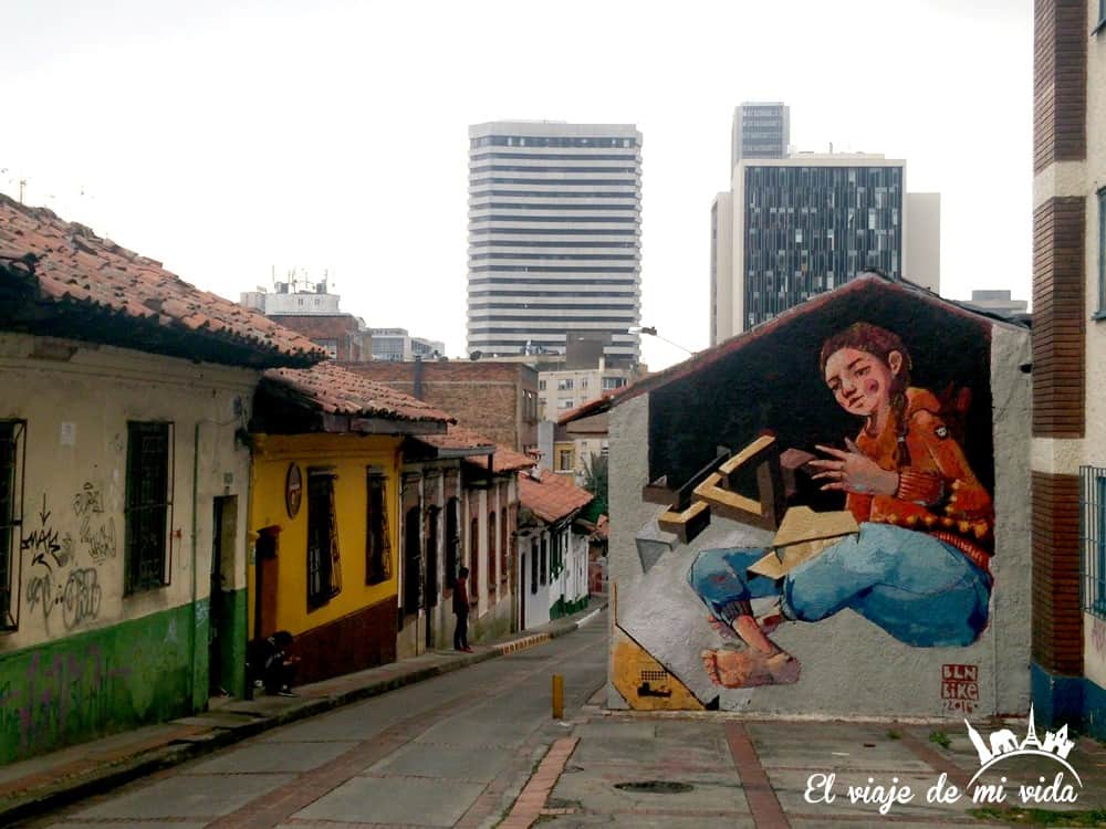 Streetart en Bogotá, Colombia