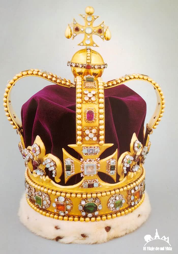 Las joyas de la corona británica (Postal)
