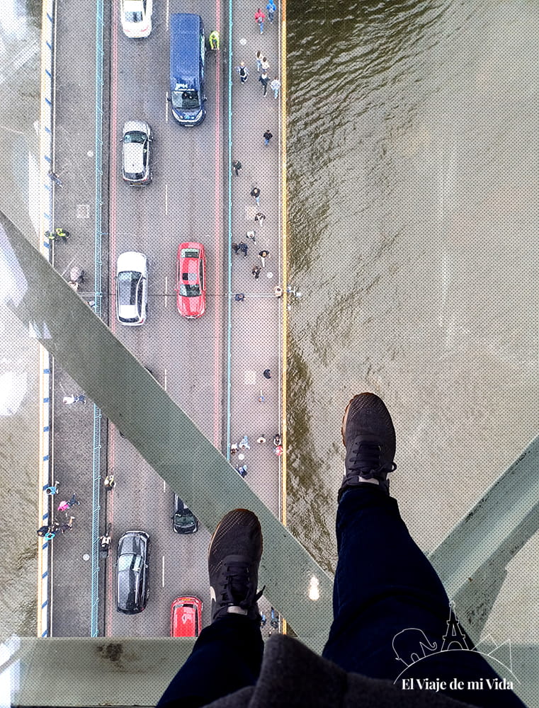 Suelo del primera planta del Tower Bridge