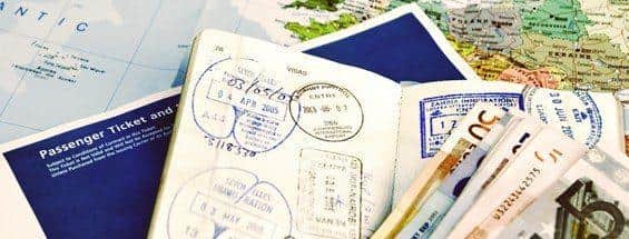 Passeport Visa Timbres