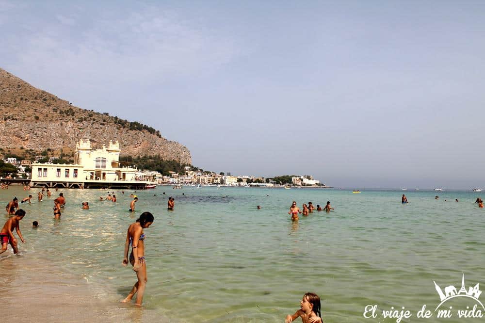 Playa Mondello Sicilia