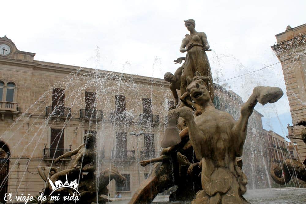 Piazza Archimede Siracusa Sicilia