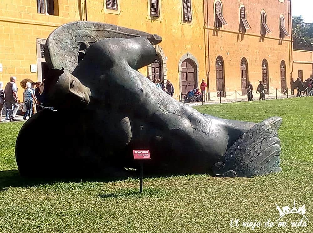 Angel Caido en Pisa