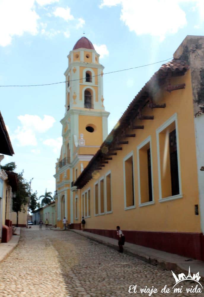 Calles de Trinidad en Cuba