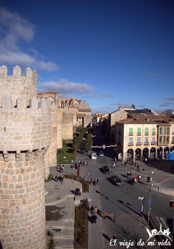 Vistas desde la Muralla de Ávila