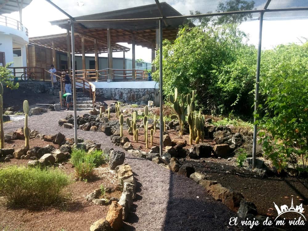 Centro Darwin en construcción en Galápagos