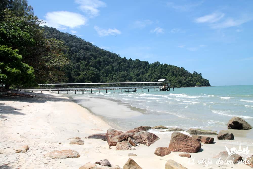 Las Playas del Parque Nacional de Penang