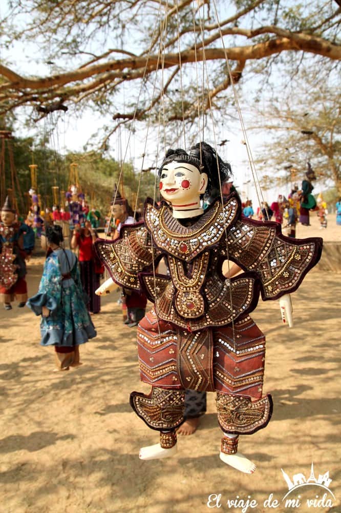 Marionetas tradicionales de Bagan, Myanmar