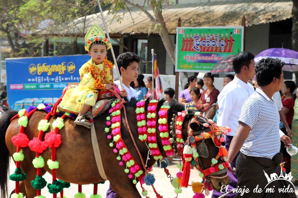Celebraciones en Birmania