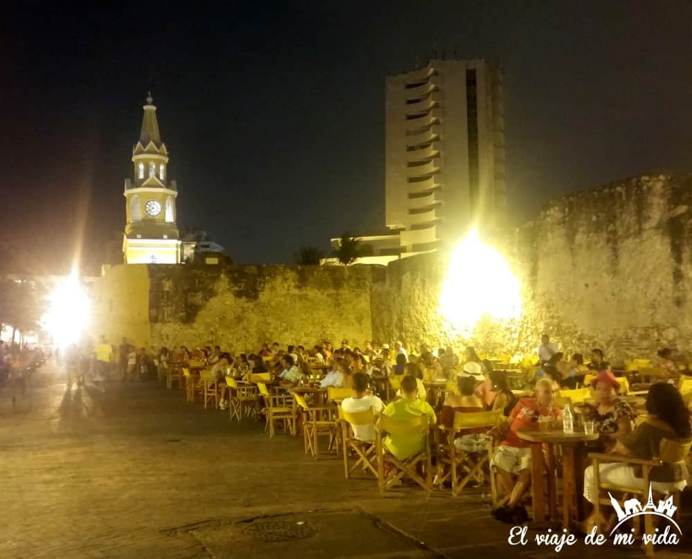 Cartagena de Indias de noche