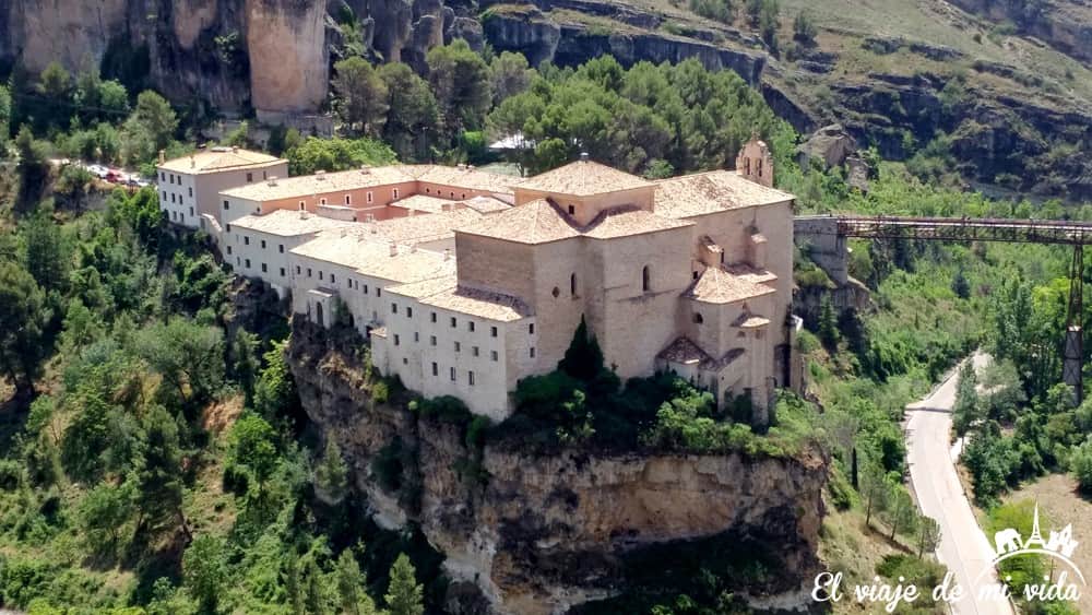 Las Casas Colgadas en Cuenca, España