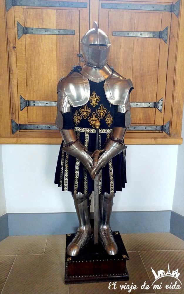 La supuesta armadura de María Estuardo en el Castillo de Stirling
