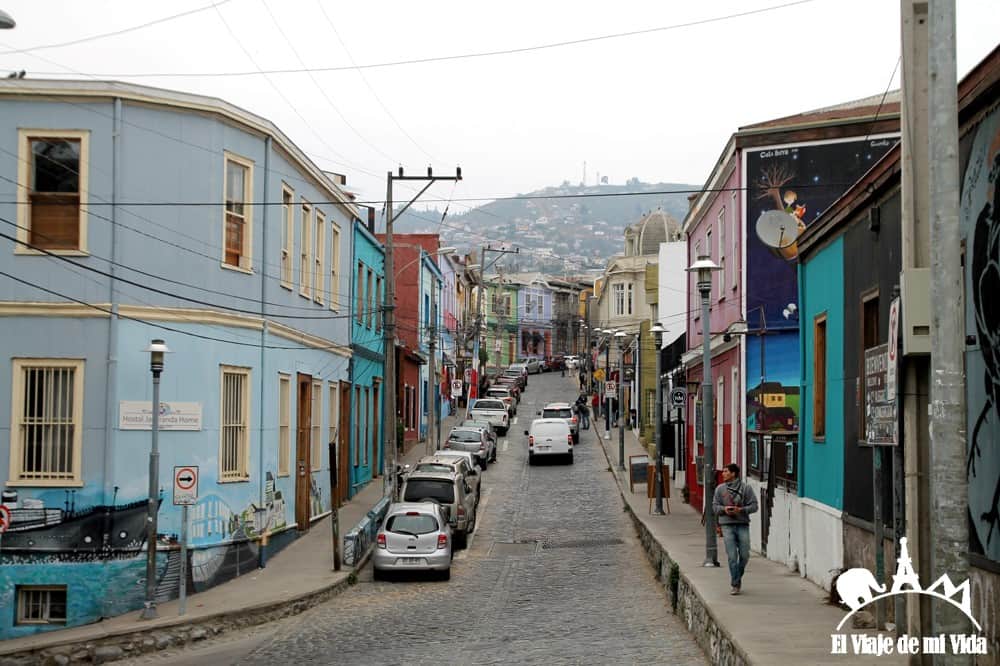 Las calles de Valparaíso