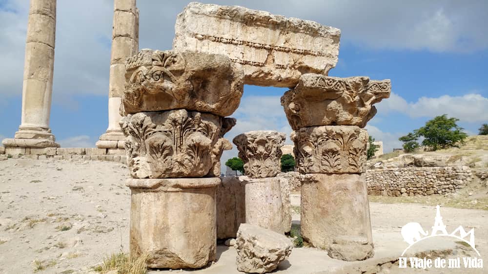 Restos del templo de Hércules