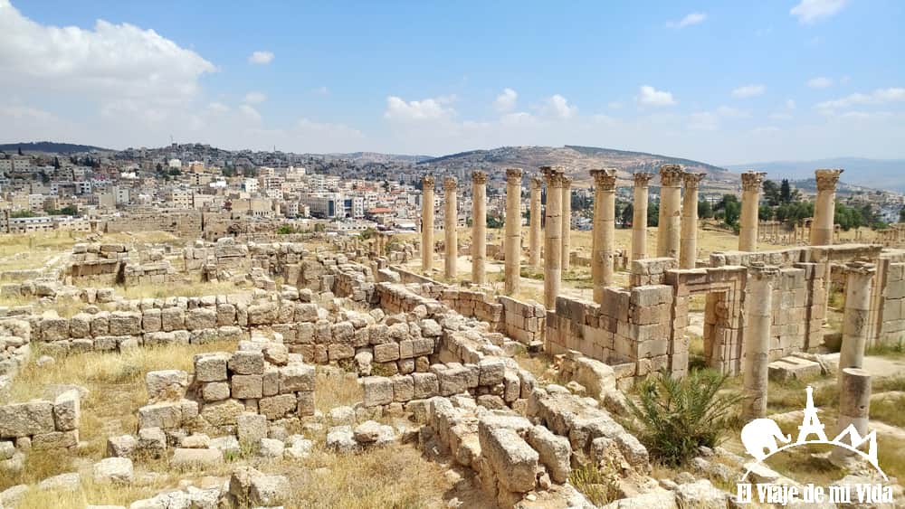 Jerash en Jordania