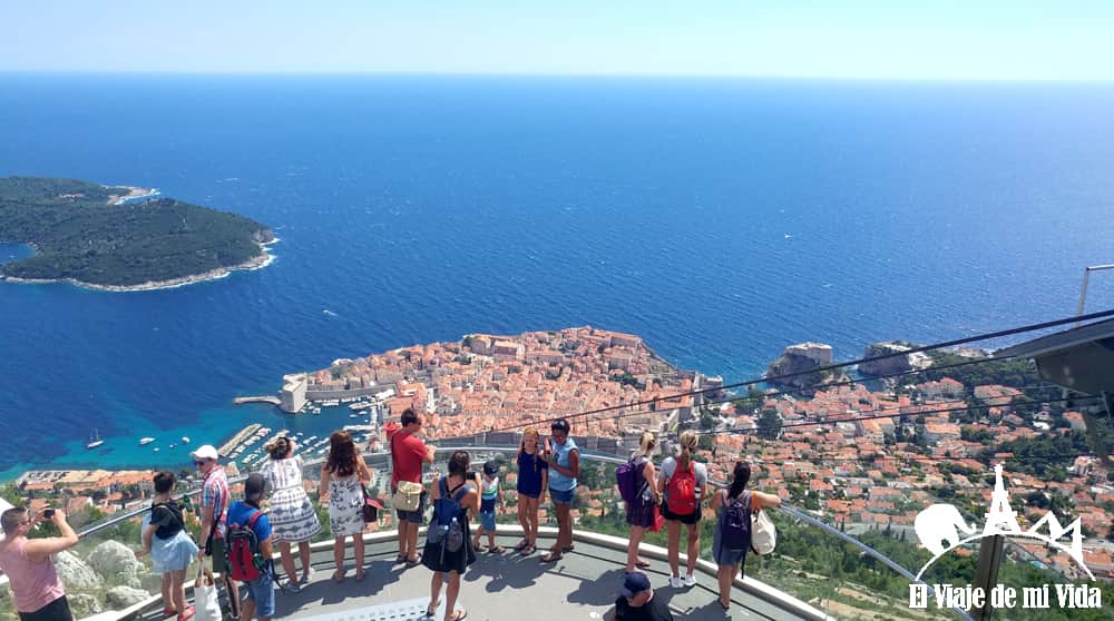El teleférico de Dubrovniki