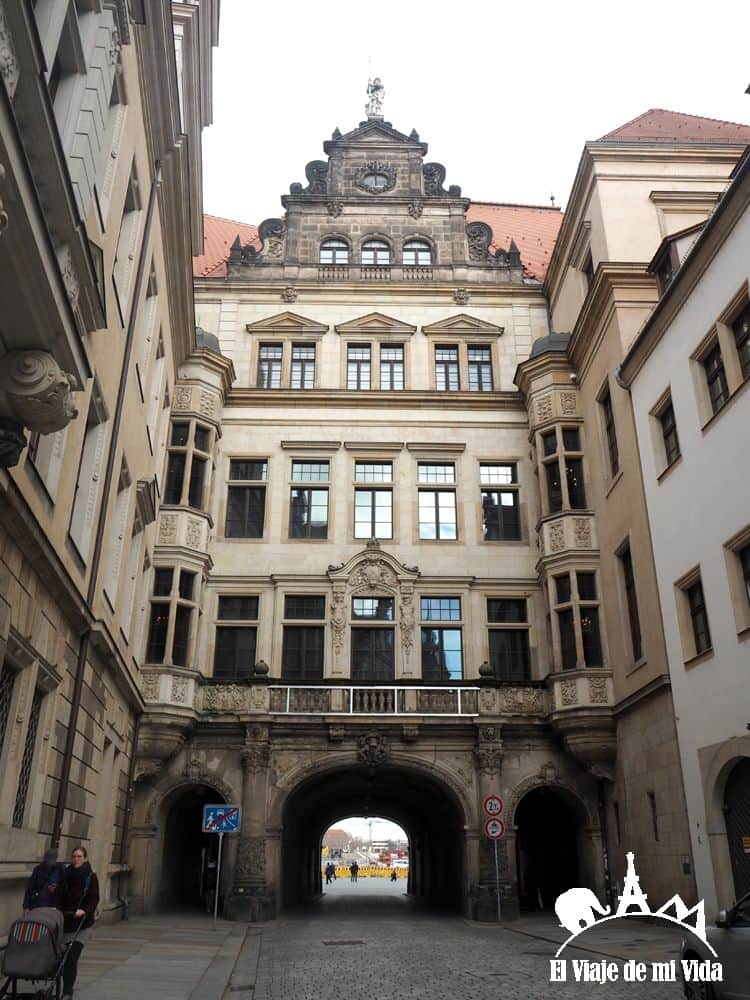 La ciudad vieja de Dresde