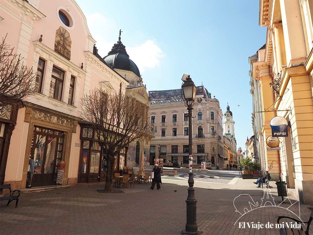 Kiraly Street en Pécs