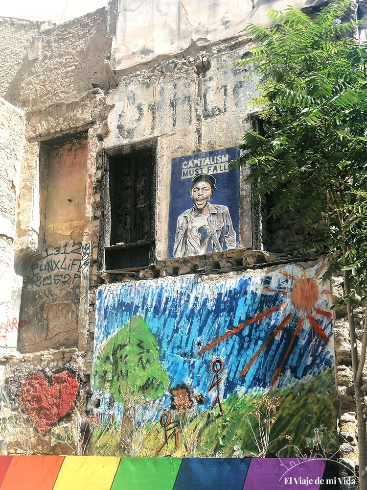 Los graffitis en Atenas
