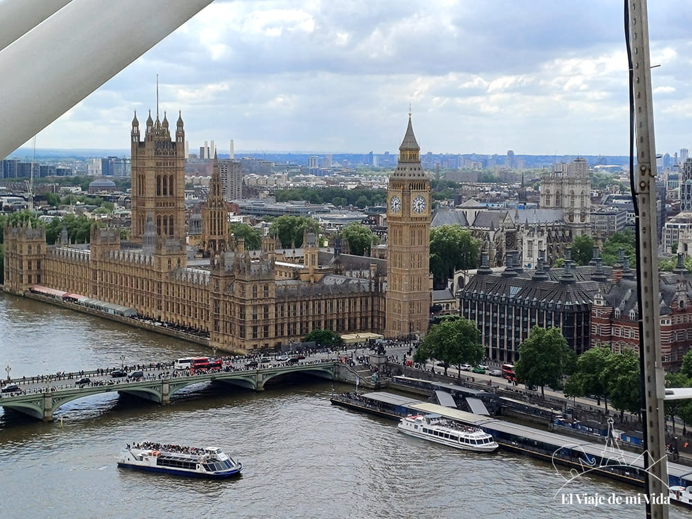 Vistas desde el London Eye